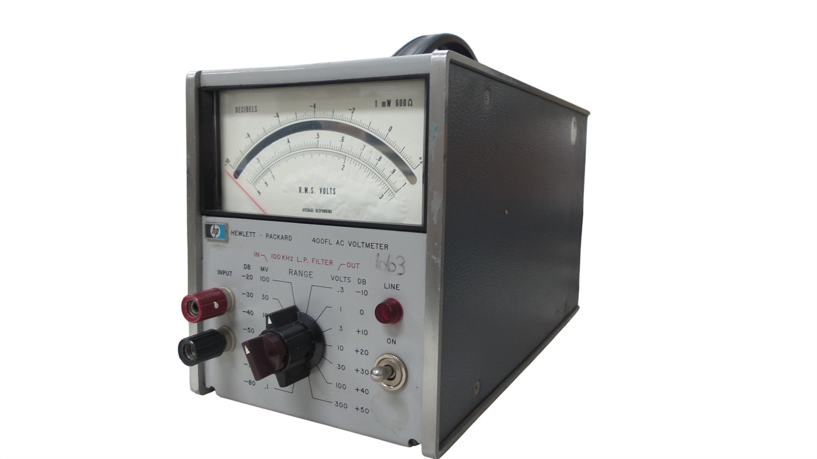 HP 400FL AC Voltmeter - Free Shipping