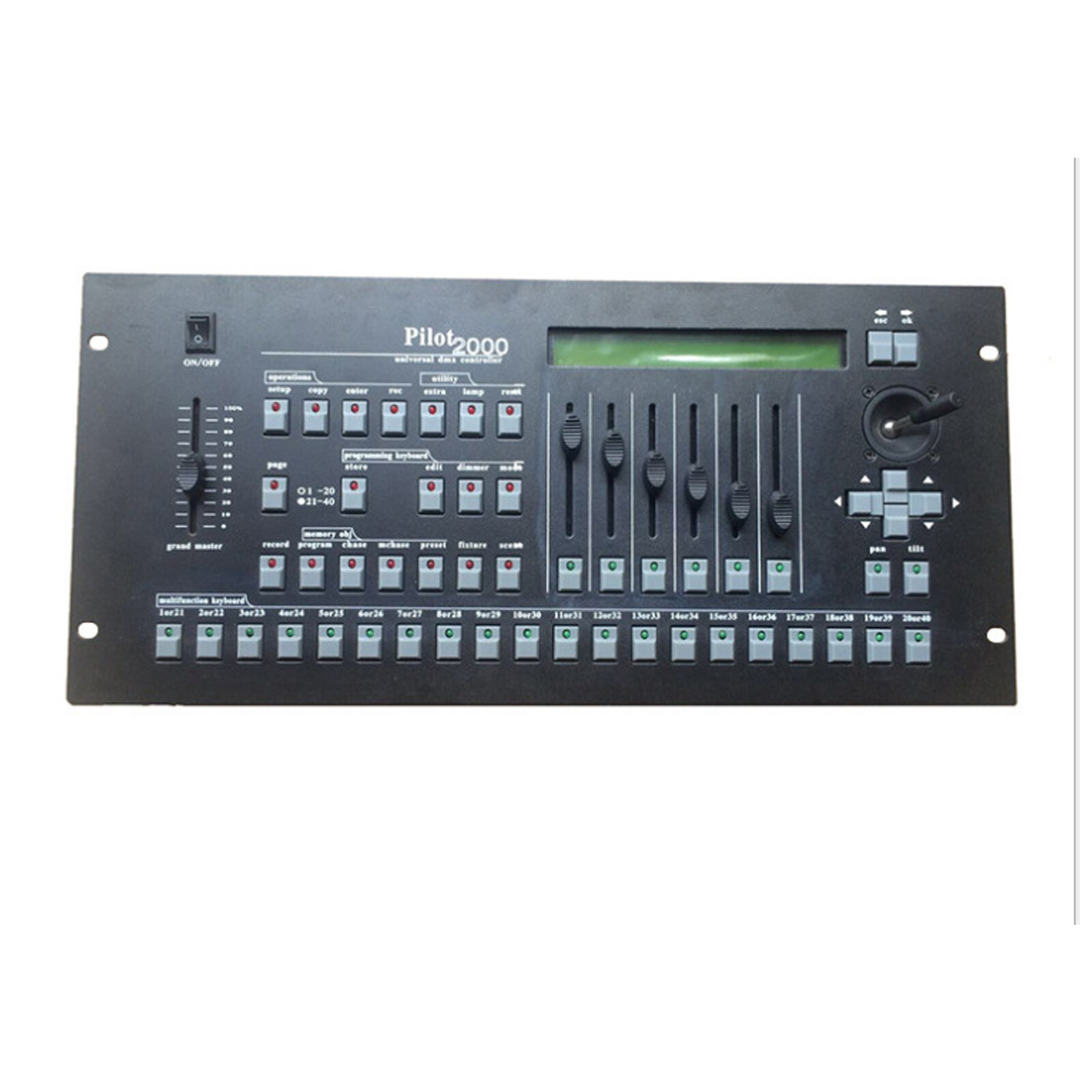 Pilot2000 DMX Console Stage Effect Lighting Consoles DMX Controller