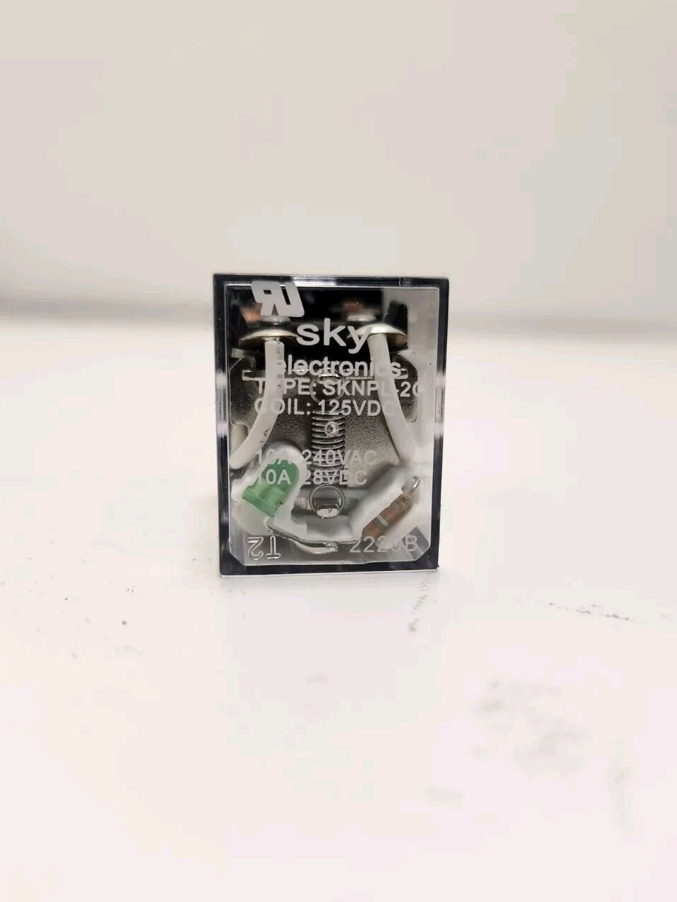Sky Electronics Relay SKNPL-2C  Coil 125VDC 10A 240VAC 10A 28VDC
