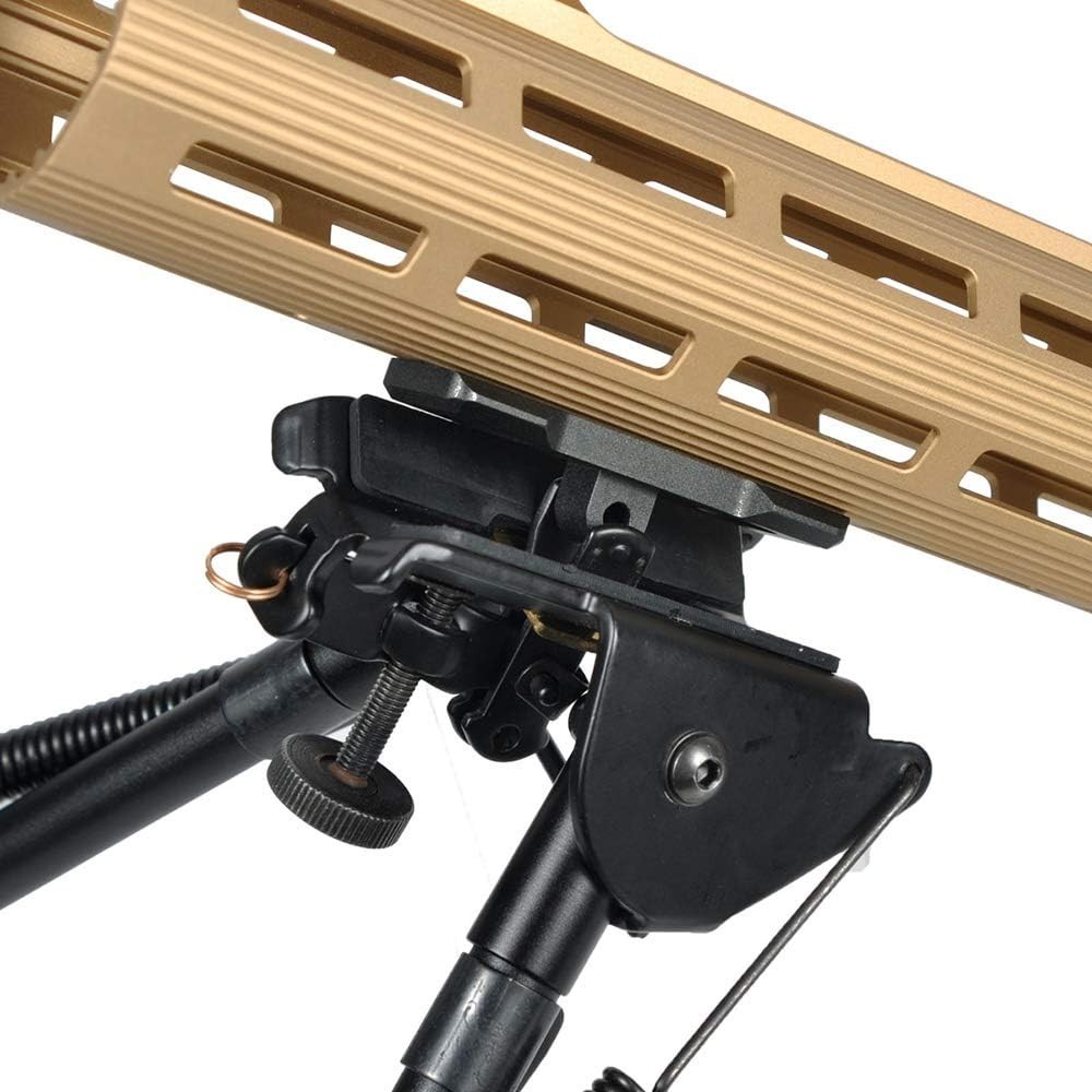 Upgraded Low Profile Bipod Mount Adapter fit for Mlock