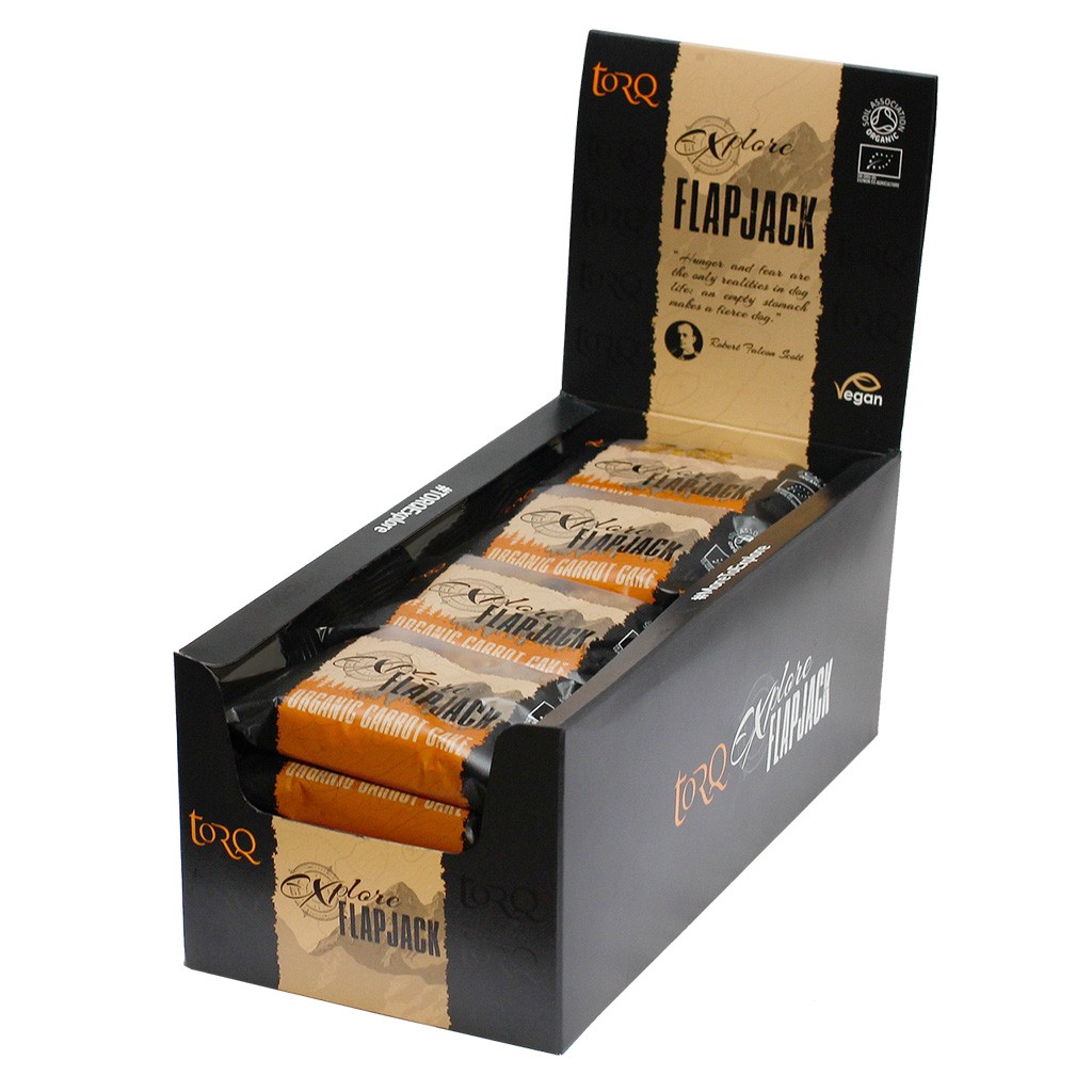Organic Carrot Cake Vegan Energy Bars - Certified Gluten-Free, Balanced