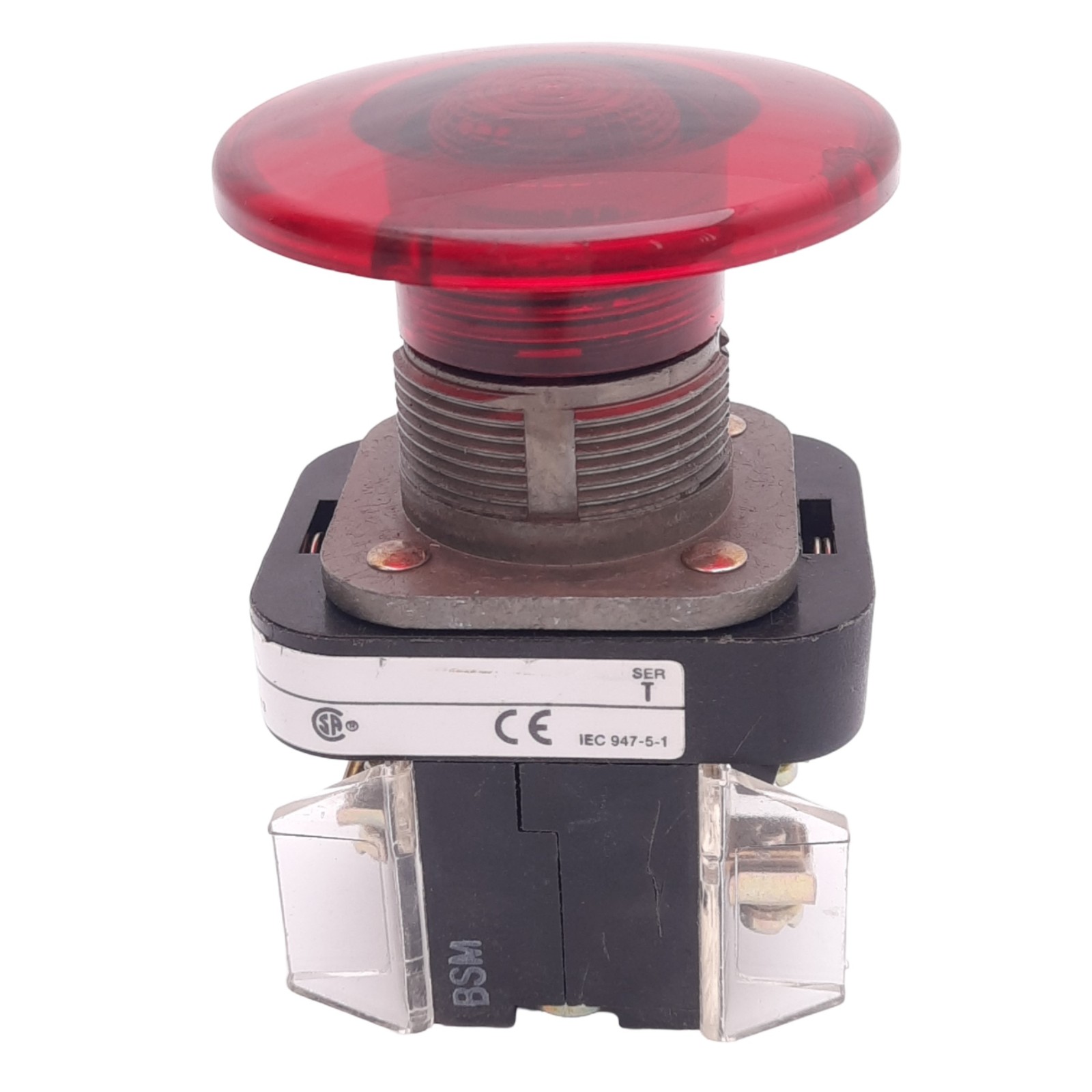 Allen Bradley 800T-FXA5 Push/Pull E-Stop Button, ø30mm, 2NCLB, 600V 10A Max