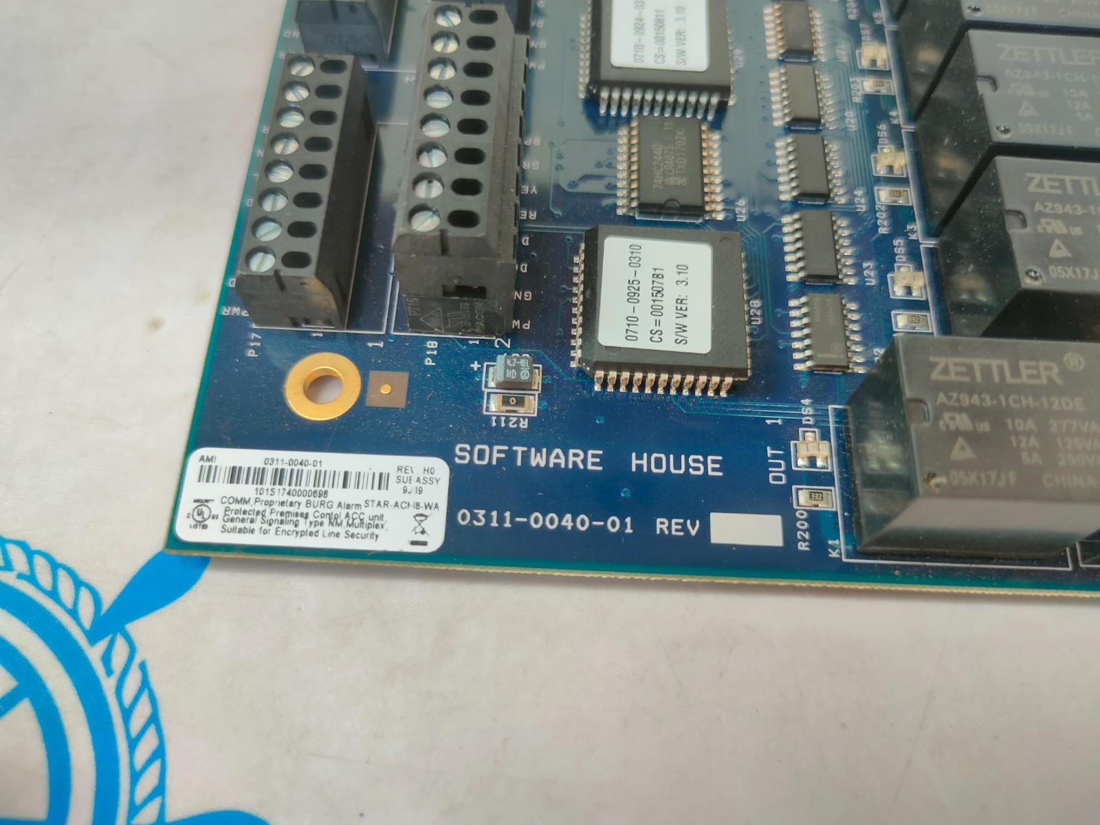 Software House iStar Pro 0311-0040-01 Access Control Module Board