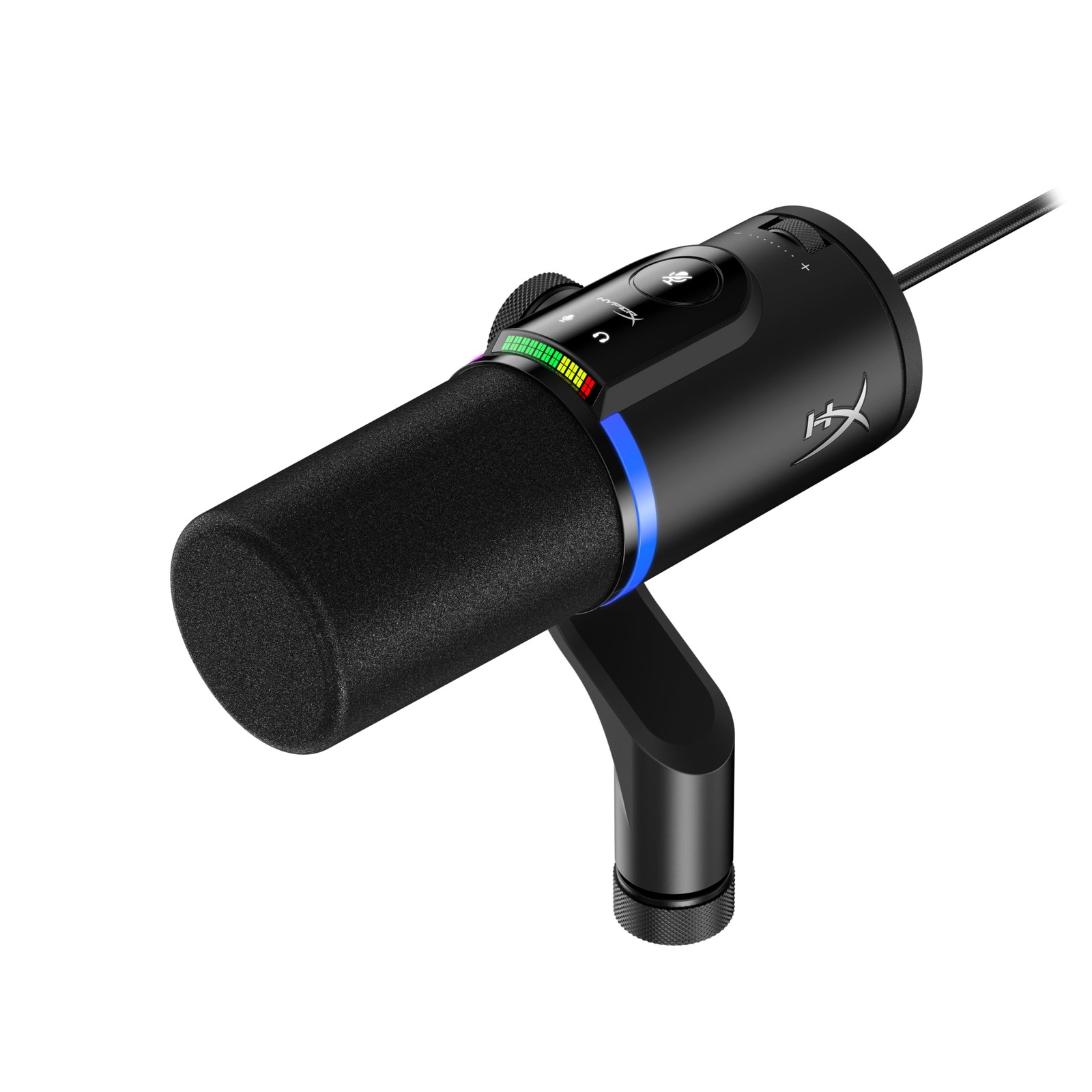HyperX FlipCast Streaming XLR/USB Dynamic Microphone for PC, MacOS, PlayStation