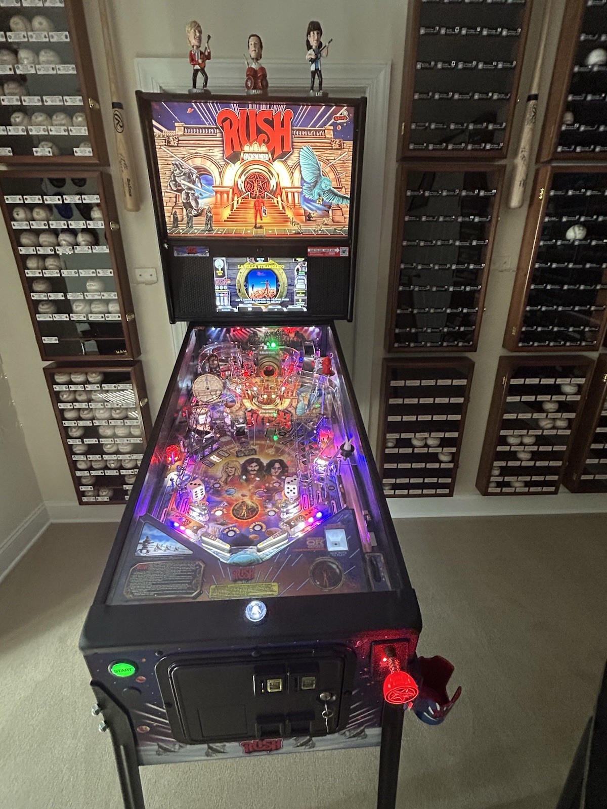 Rush Premium Edition Pinball Machine Local Pickup Durham NC Shaker Motor
