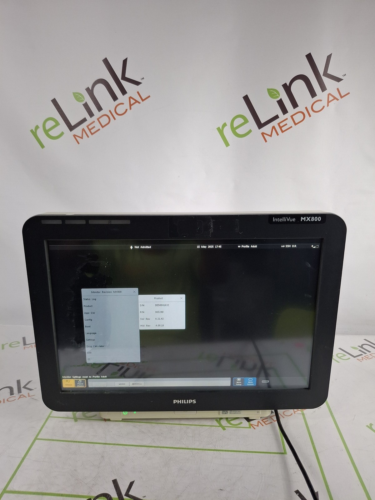 Philips MX800 Bedside Patient Monitor