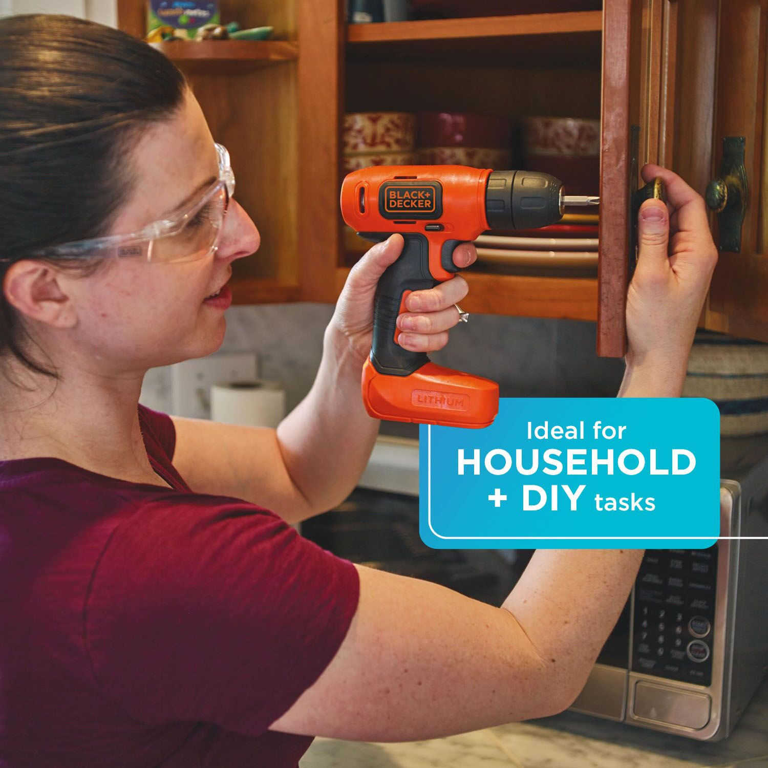 BLACK+DECKER 8V MAX* Cordless Drill/Driver - BDCD8C