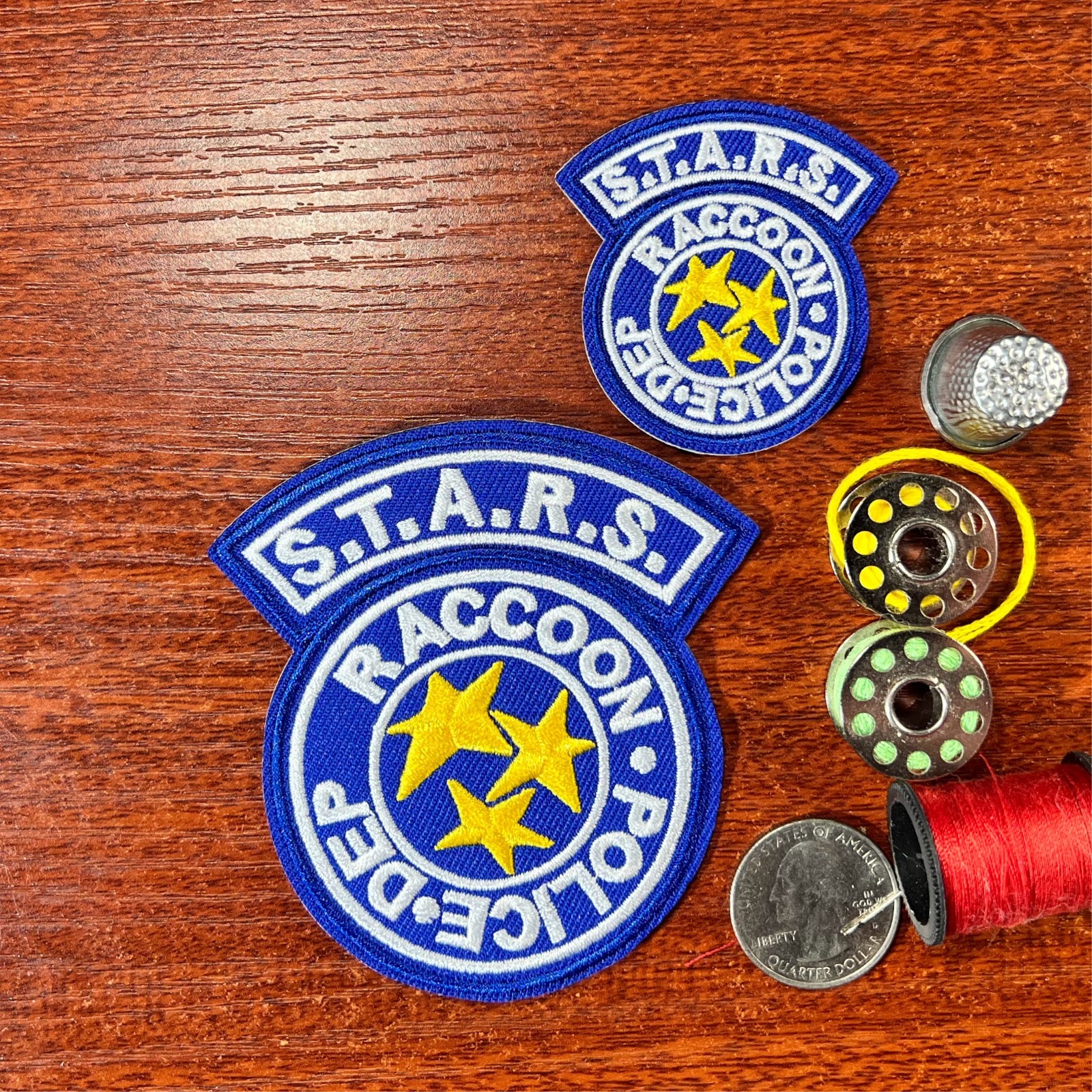 Resident Evil Patch STARS Raccoon City Police Jill Valentine Cosplay Iron On