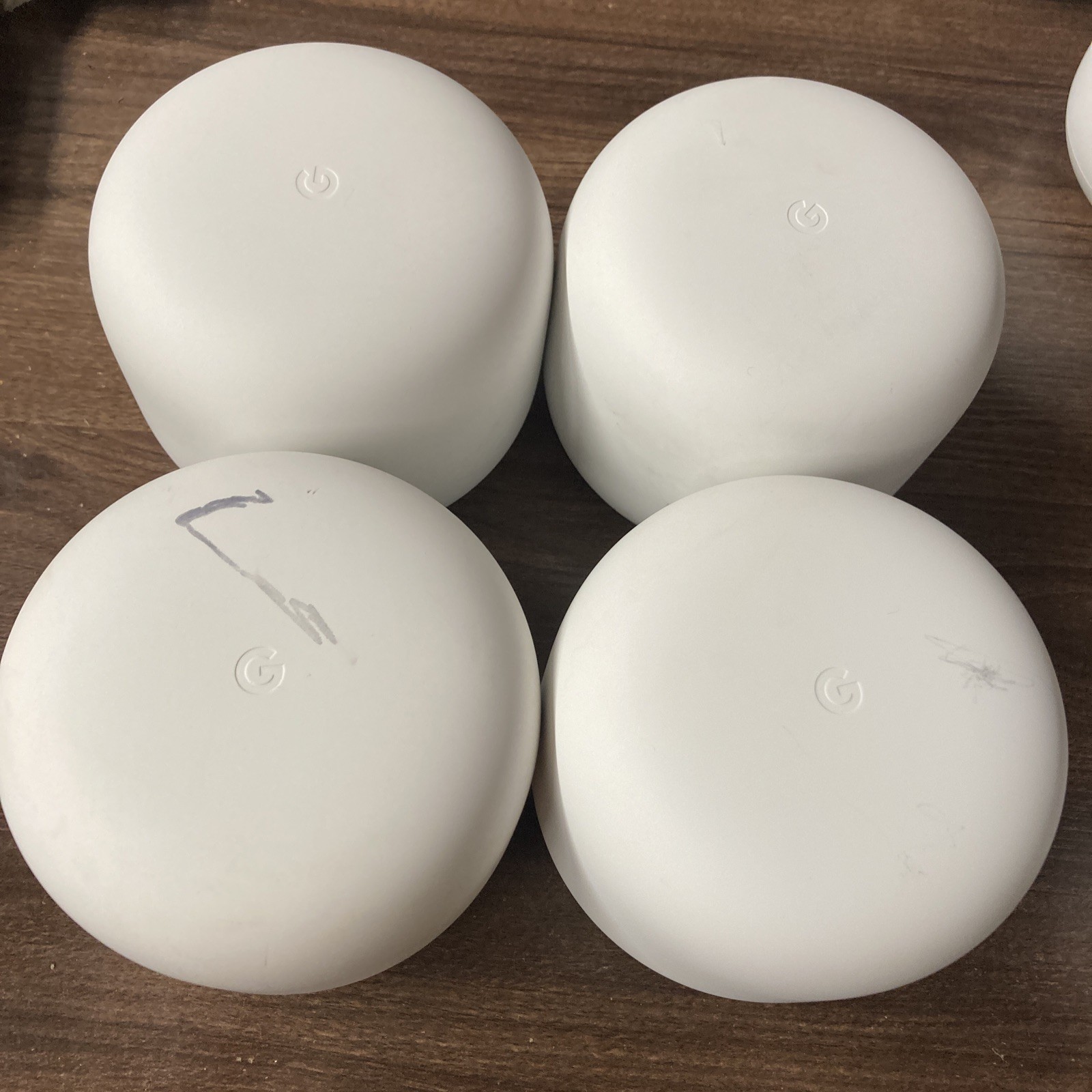 Lot Of 4 Google Nest Wi-Fi Routers A4R-H2D ( No Cords )