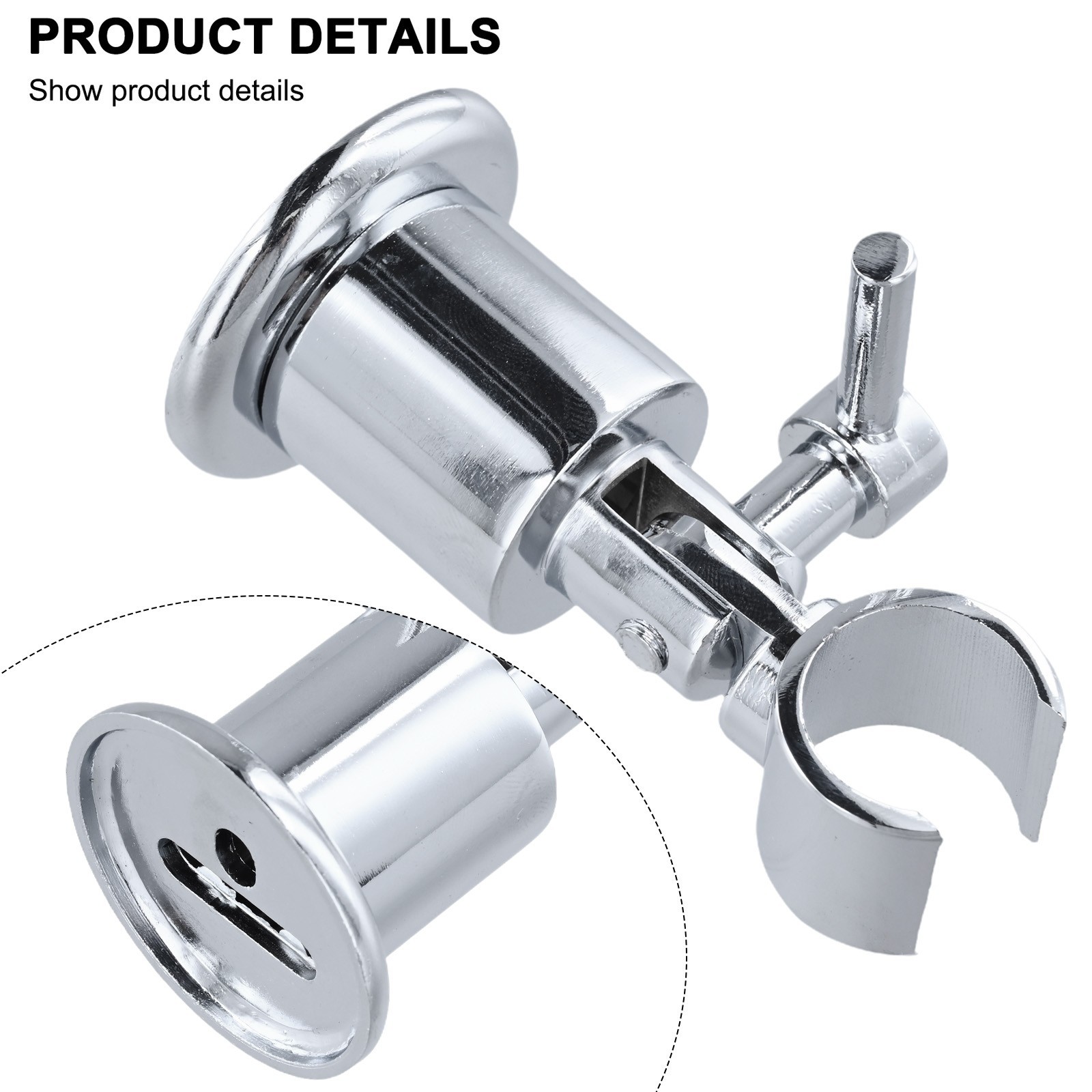 Convenient 180 Degree Rotatable Shower Head Holder Enjoy a Personalized Shower