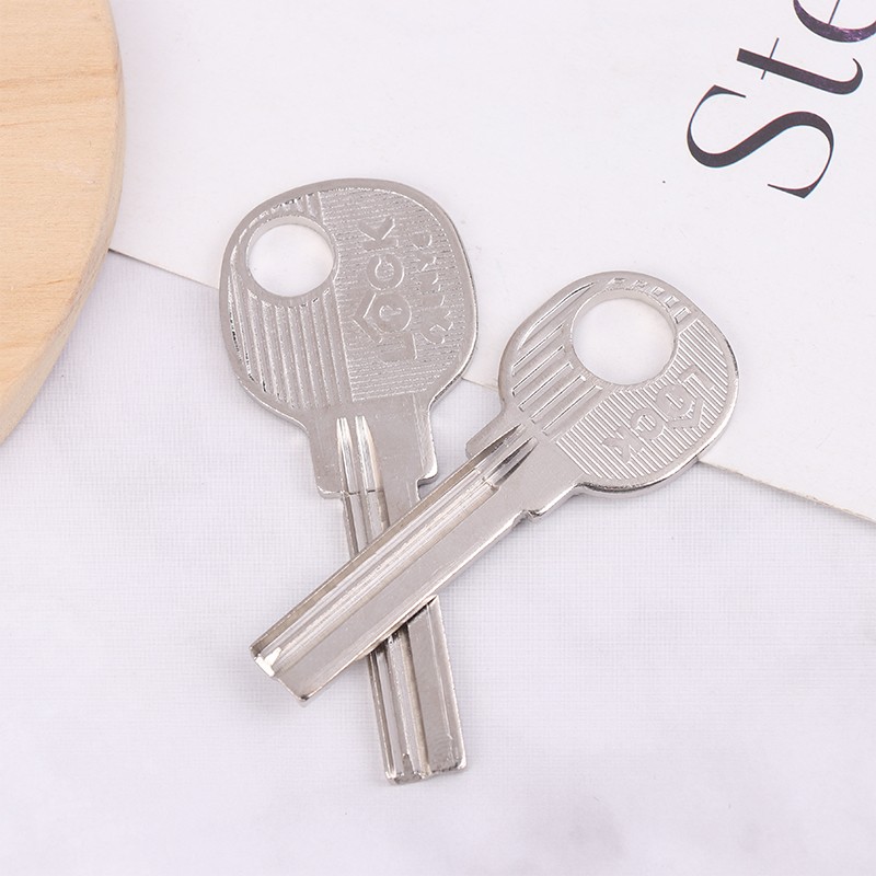 10Pcs Key Embryo Square Key Blank Fingerprint Lock Password Lock Blank