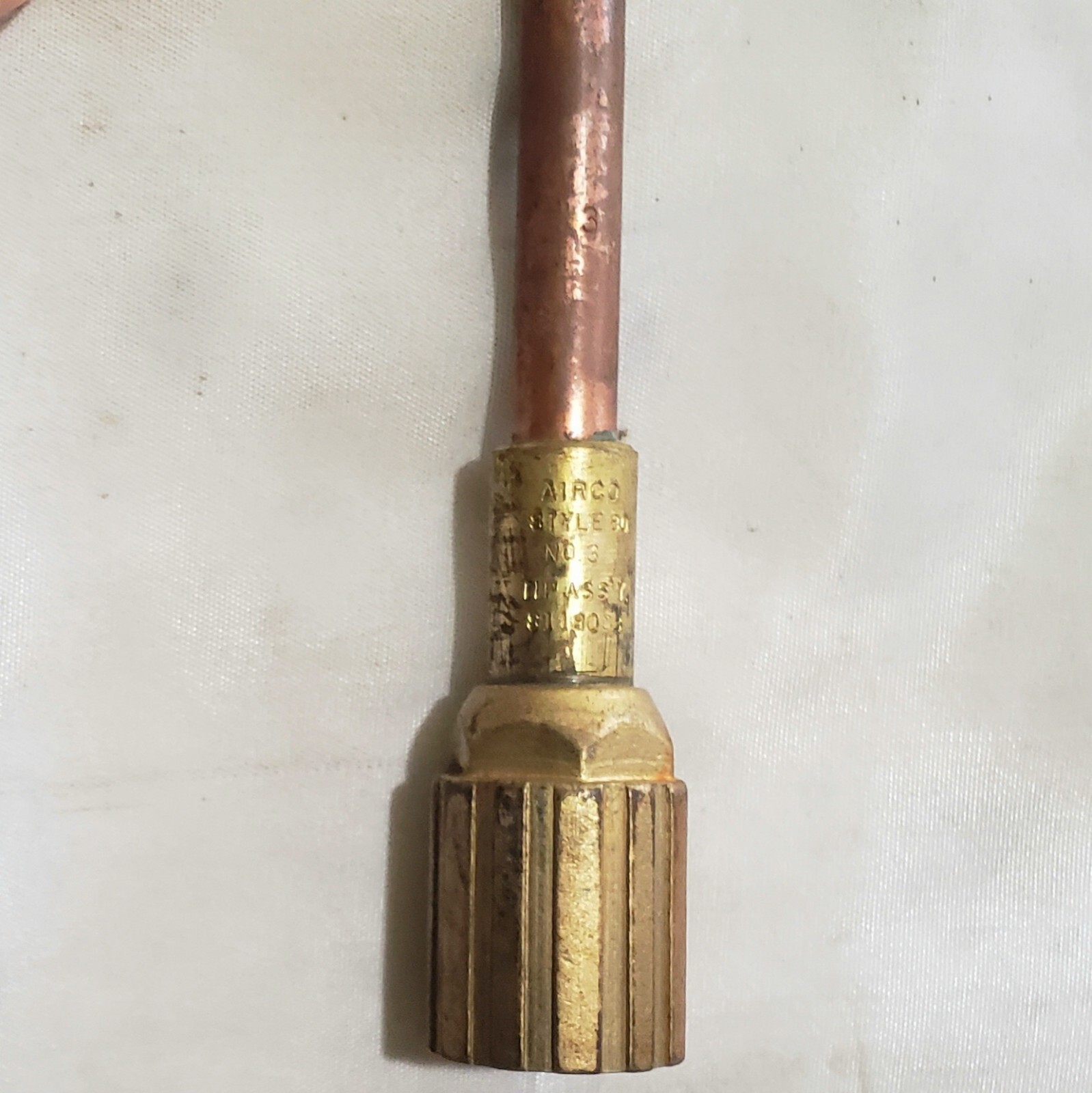 Airco Size 3 Style 80 Welding Brazing Torch Tip Fits 800 Series Handles Concoa
