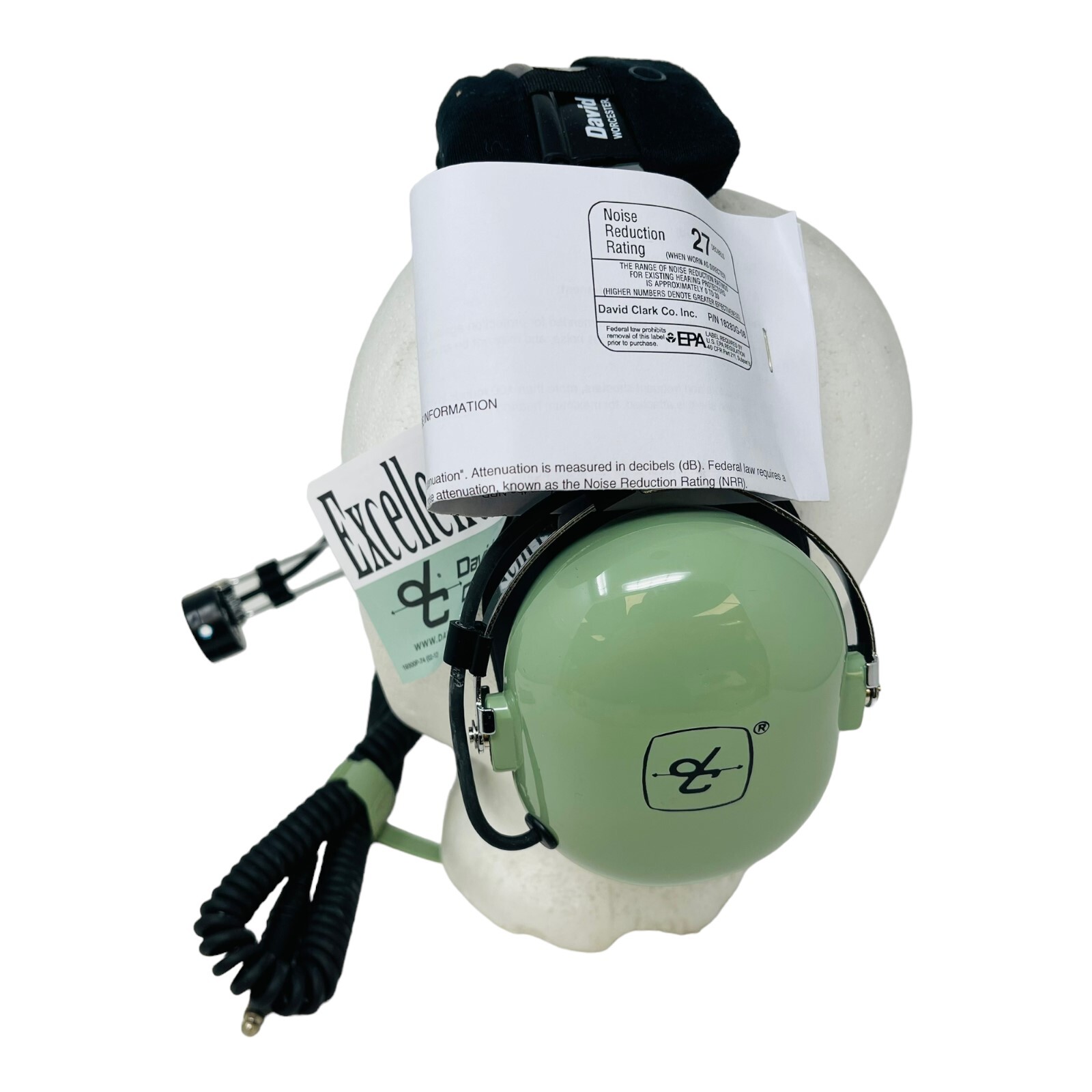 DAVID CLARK P/N 18283G-08 HEADSET - MICROPHONE NEW IN BOX
