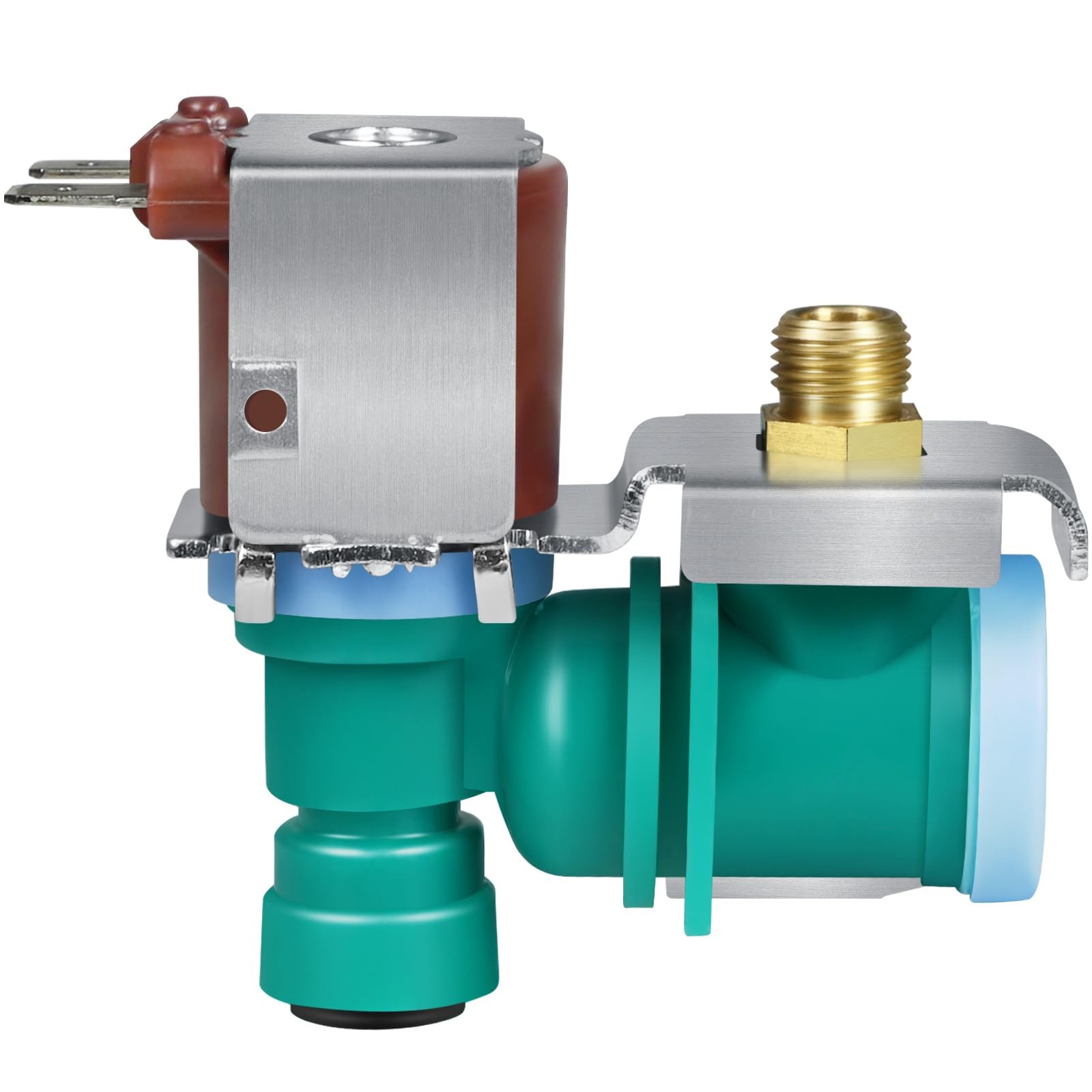 W10238100 WPW10238100 W10498992 Refrigerator Water Inlet Valve, Compatible no