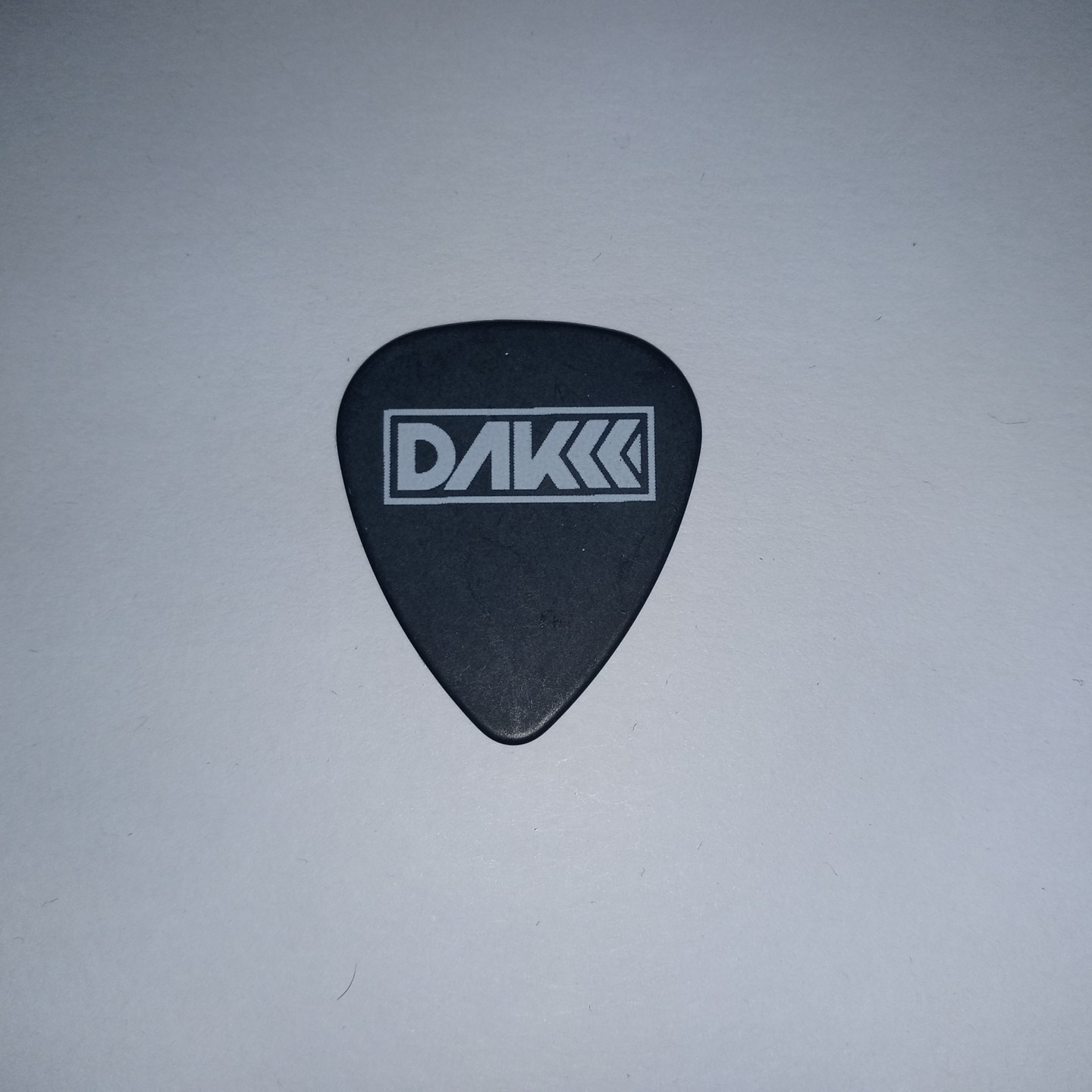 Descartes a Kant DAK Band Logo 2 Sided 2025 Concert Tour Black GUITAR PICK
