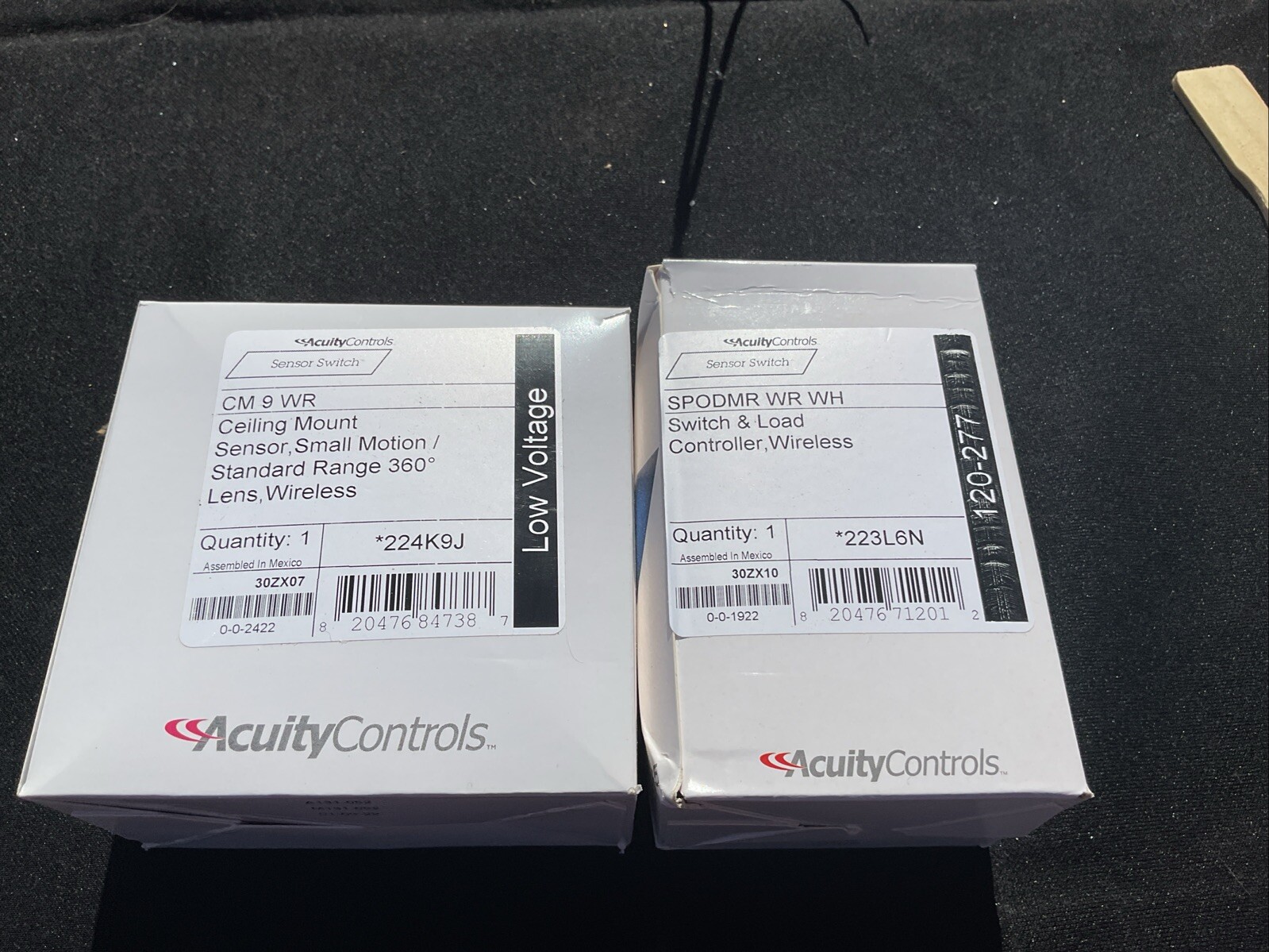 *NEW NIB* Acuity SPODMR WR WH K1 Wireless Occupancy Sensor Kit Switch Controller