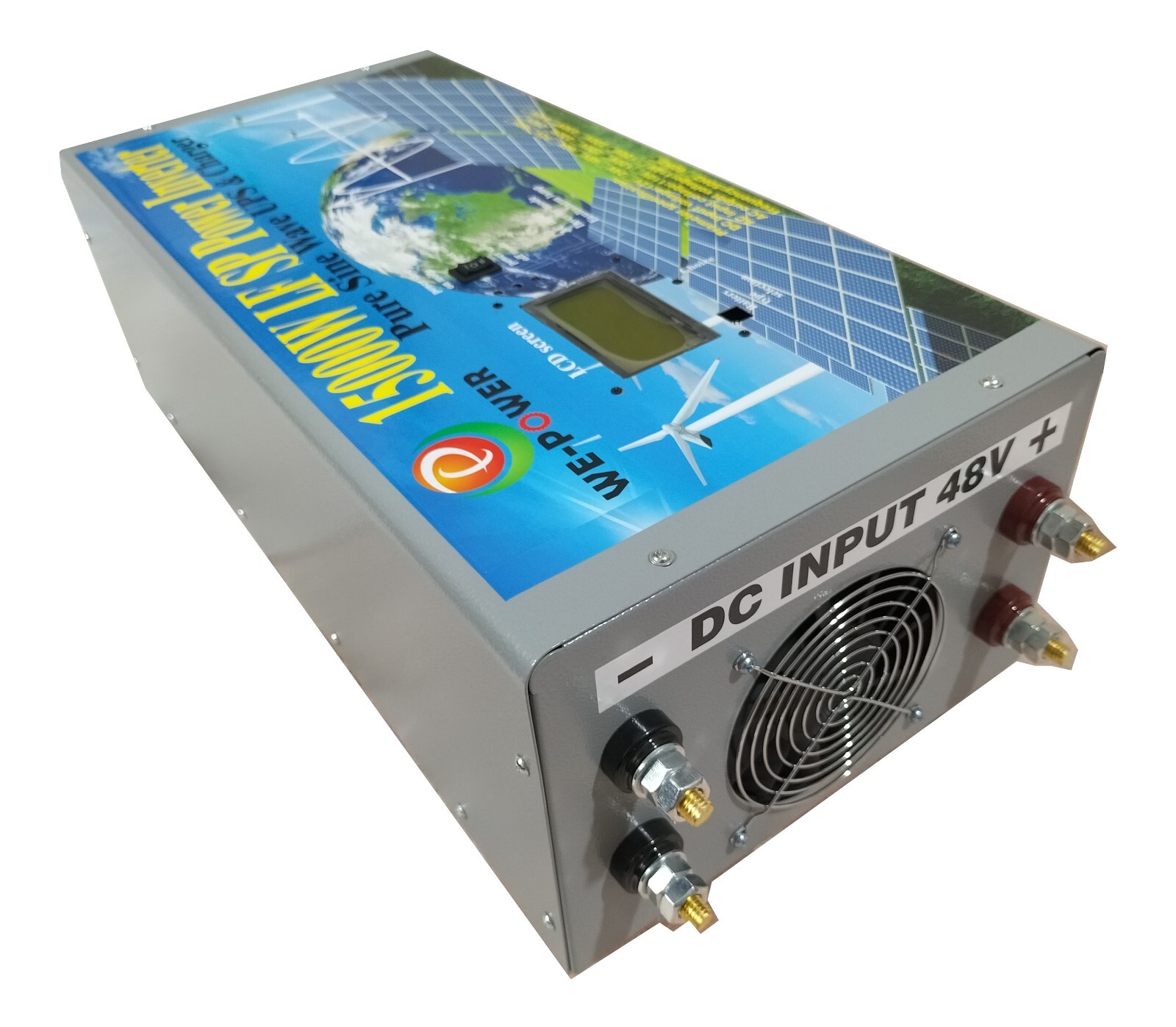 15000W LF SP Pure Sine Wave Solar Power Inverter 48VDC/110V,220VAC LCDUPSCharger