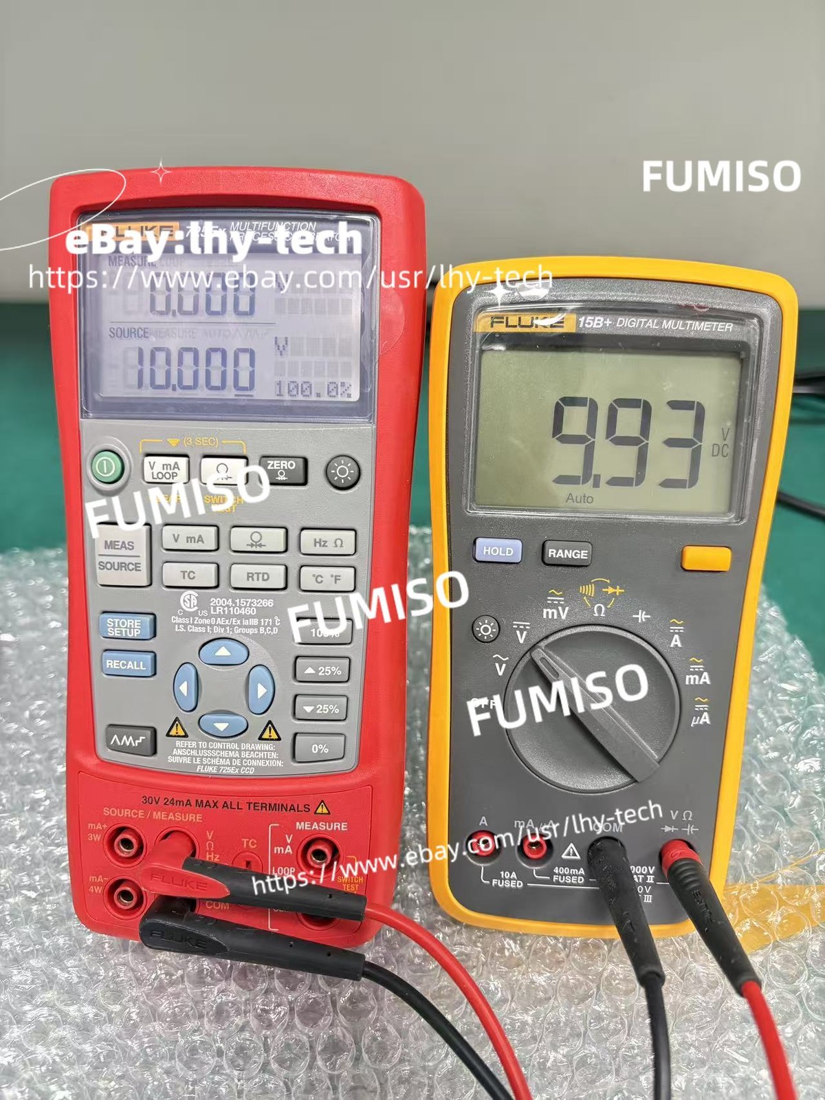 Fluke 725EX Multi-Function Process Calibrator&good working&&Fast delivery stock
