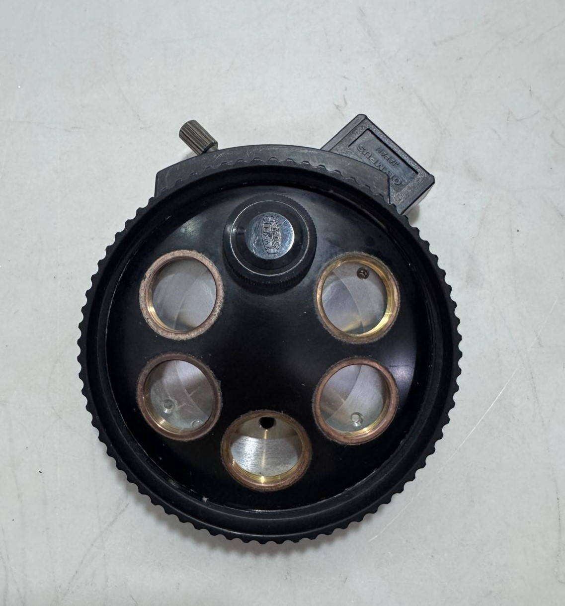 OLYMPUS U-D6RE 6 POSITION NOSEPIECE TURRET, DHL Ship World Wide