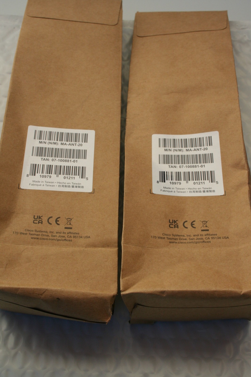 Lot of 2 Cisco Meraki MA-ANT-20