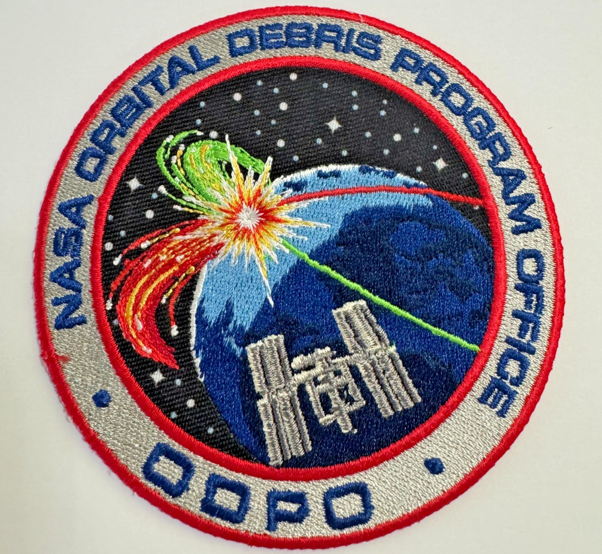 NASA JSC - ORBITAL DEBRIS PROGRAM OFFICE -ODPO- ORIGINAL AB Emblem SPACE PATCH