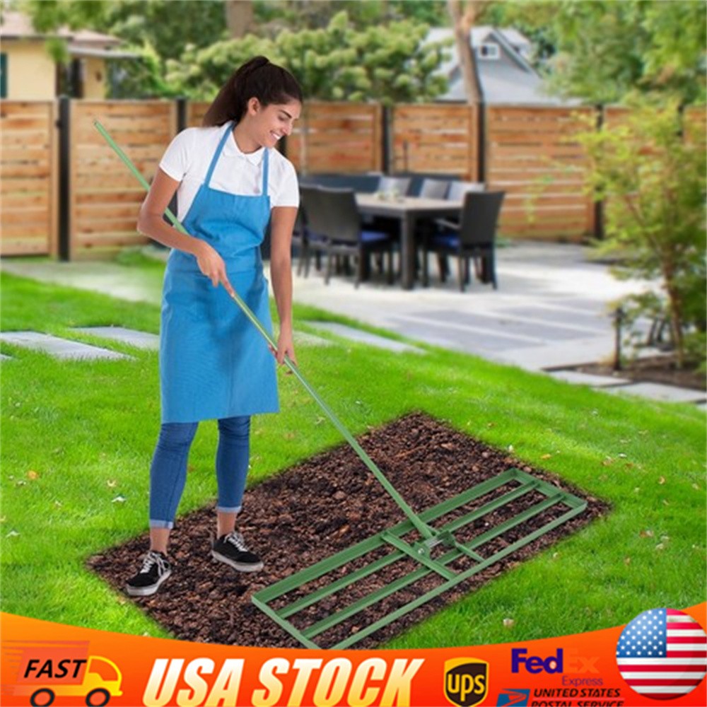 Lawn Leveling Rake 35.83*9.84 inch Level Lawn Tool for Garden Golf Course