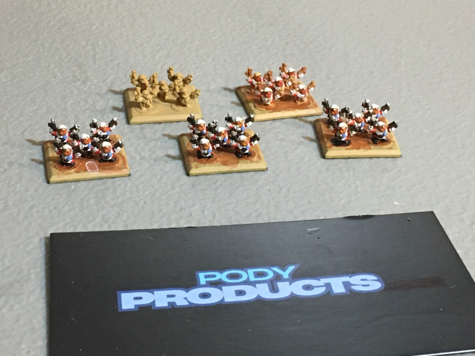 A34890 WARHAMMER EPIC 40K IMPERIAL SQUATS 5 STANDS INFANTRY GW GAMES WORKSHOP