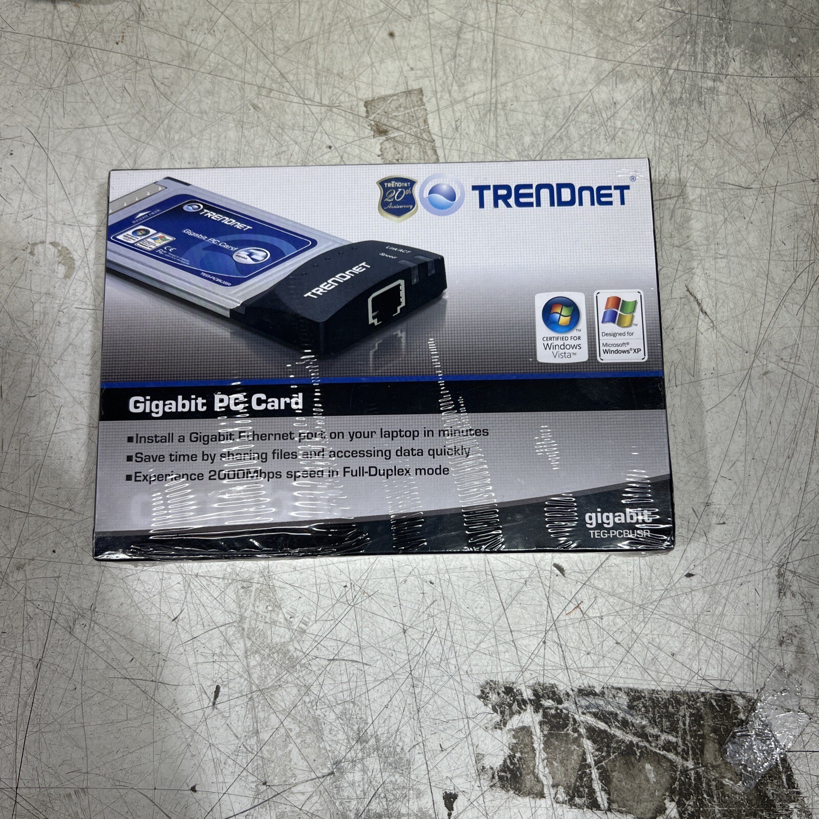 Trendnet Gigabit PC Card TEG-PCBUSR NEW