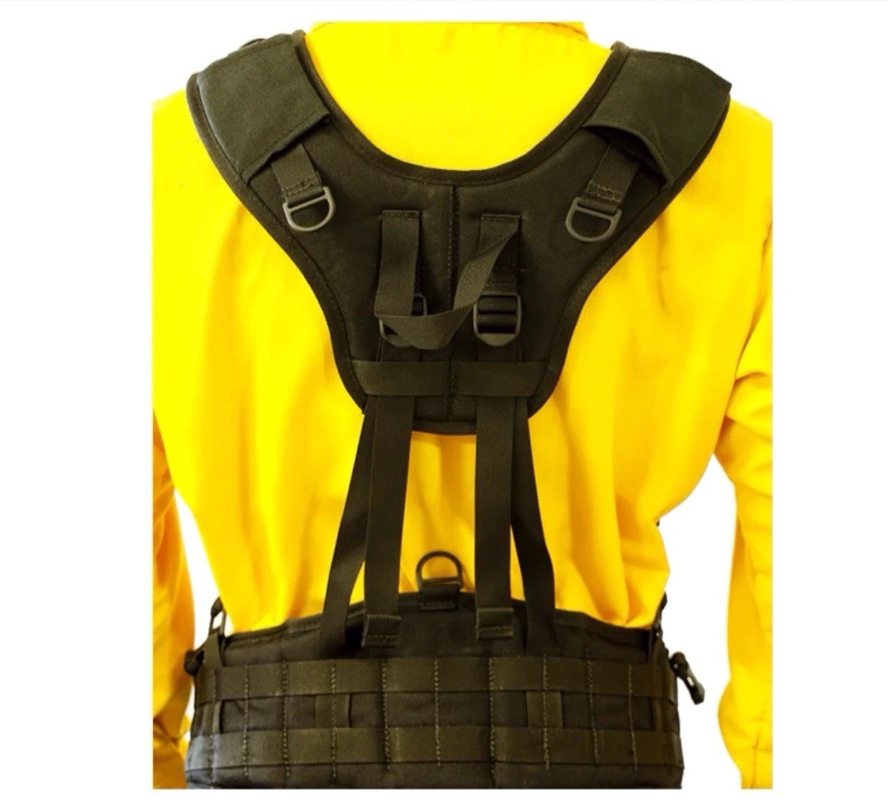 Wolfpack Gear Wildland Firefighter Web Gear Harness WEB-HR-1100-BK EUC UM