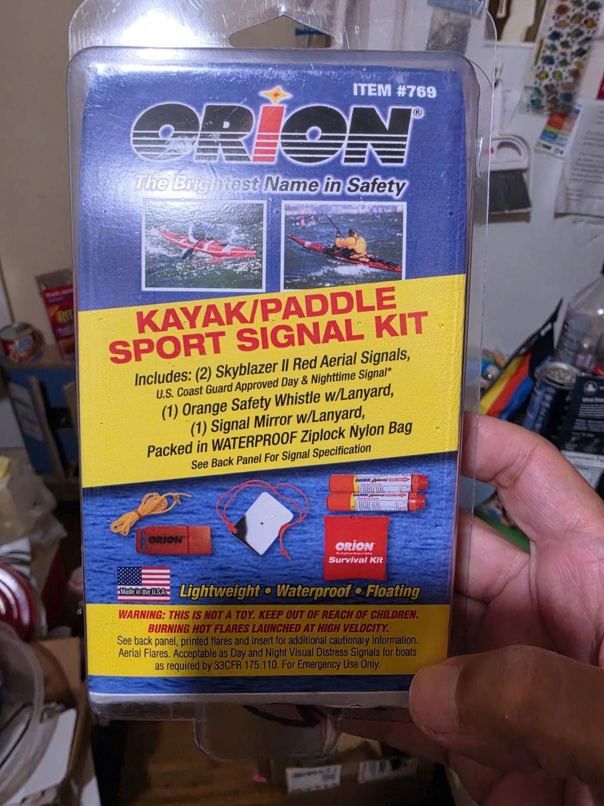 ORION Kayak & Paddle Sport Signaling Kit 769