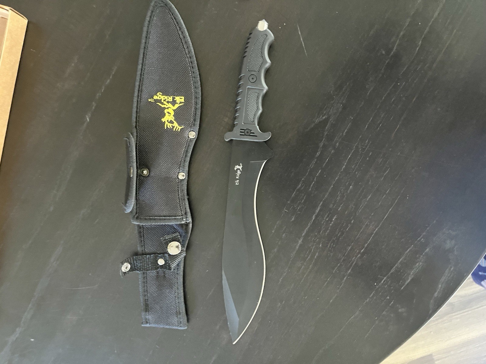 Elk Ridge fixed blade knife 15" with 9 3/4" blade