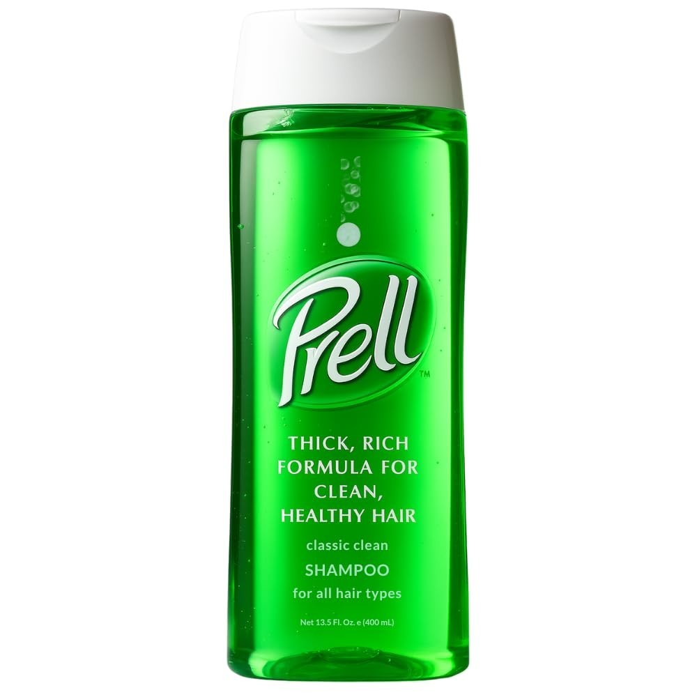 Prell Original Green Shampoo Classic Clean Deep 13.5 Fl Oz