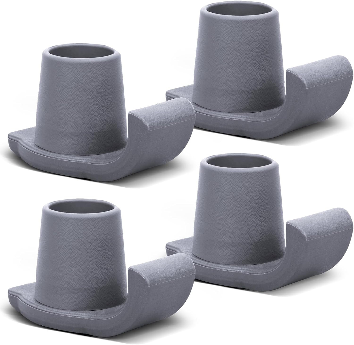 Walker Ski Glides, 4 Pack Durable Ski Glides for Folding Walkers, Universal Fit