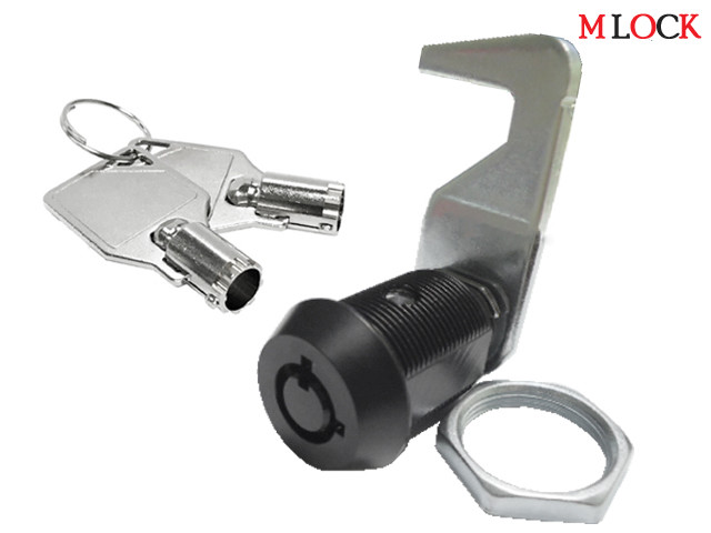 "BLACK" Homak Tool box lock 5/8" Tubular Cam Lock hook cam 90 degree AS