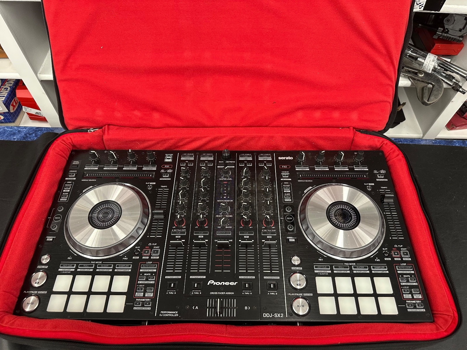 PIONEER DDJ-SX2 DJ EQUIPTMENT WITH OWN CASE