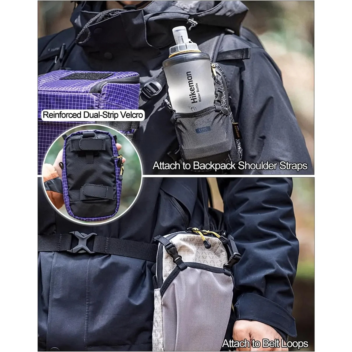 Backpack Shoulder Strap Pouch - Smartphone Strap Pack,Waterproof Backpack Strap