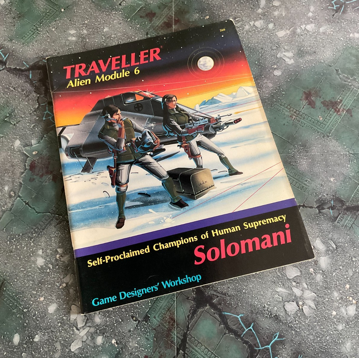 GDW Traveller RPG Alien Module 6:  SOLOMANI: Self-Proclaimed Champions Human PB