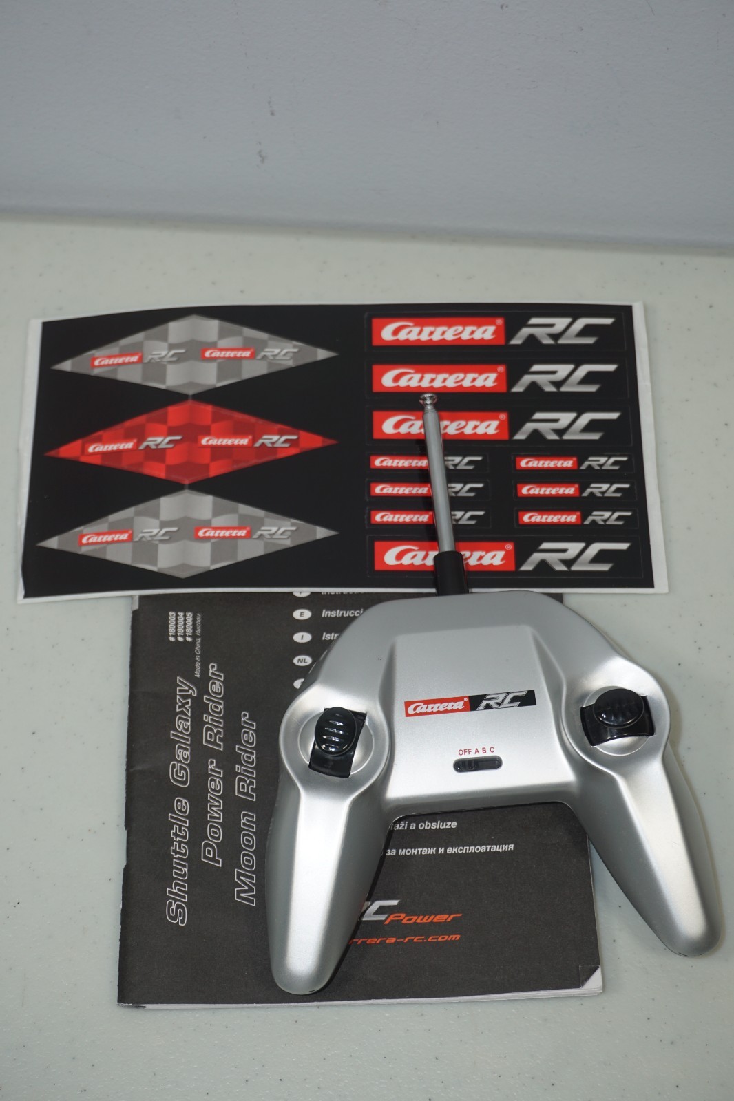 Carrera RC Controller Remote Control Shuttle Galaxy Moon Power Rider Car 27 MHz