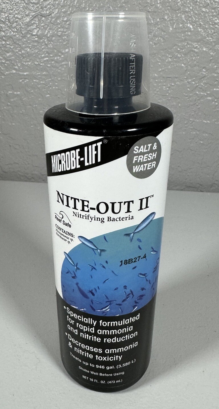 Microbe-Lift Nite Out II for Aquariums - 16 oz