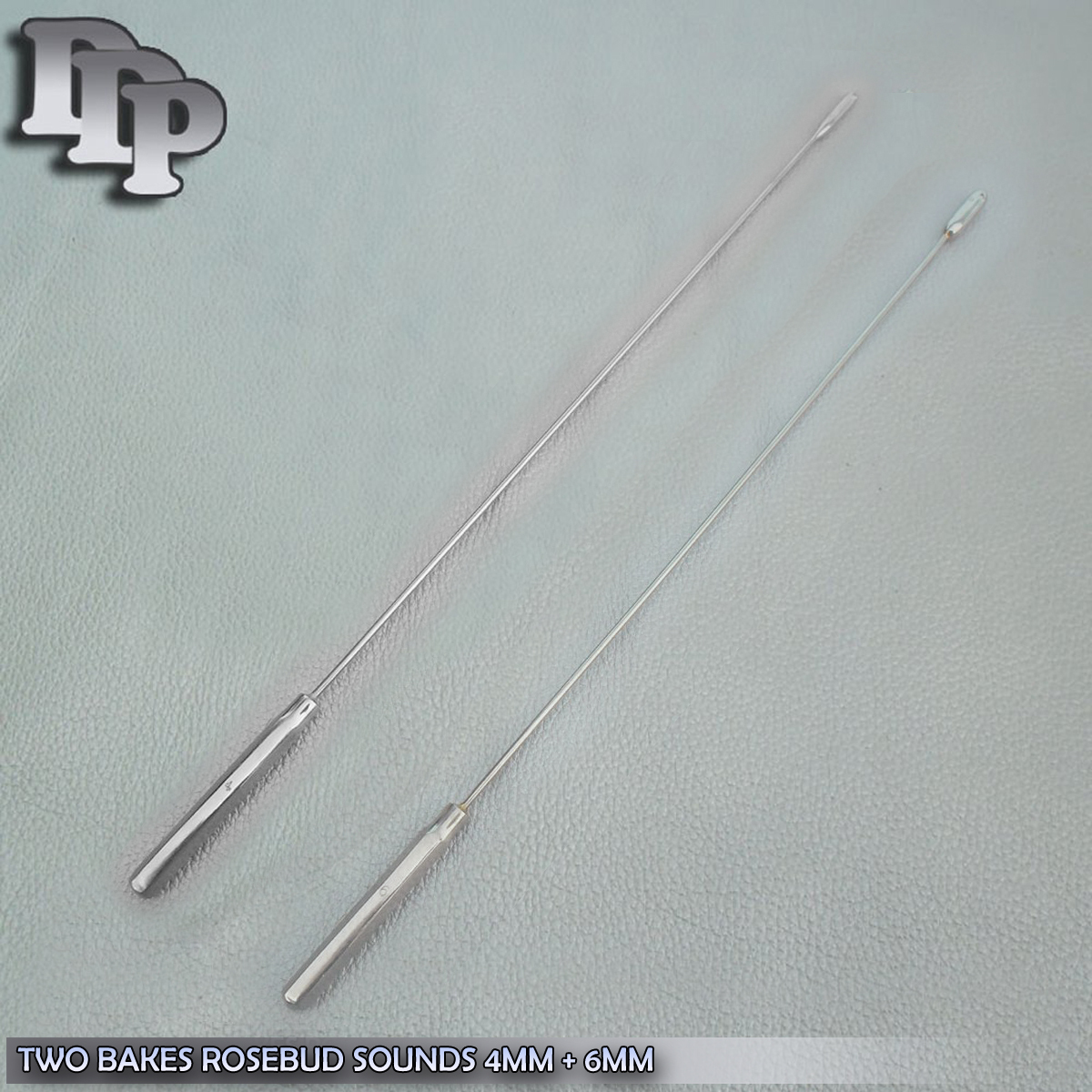 Two Pcs Bakes Rosebud Urethral Sounds 4MM & 6MM