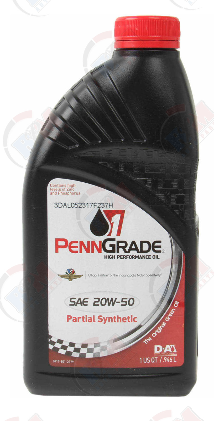 BRAD PENN Grade 1 Racing 20W50 Semi-Synthetic Penn GRADE Engine Oil (1-QUART)