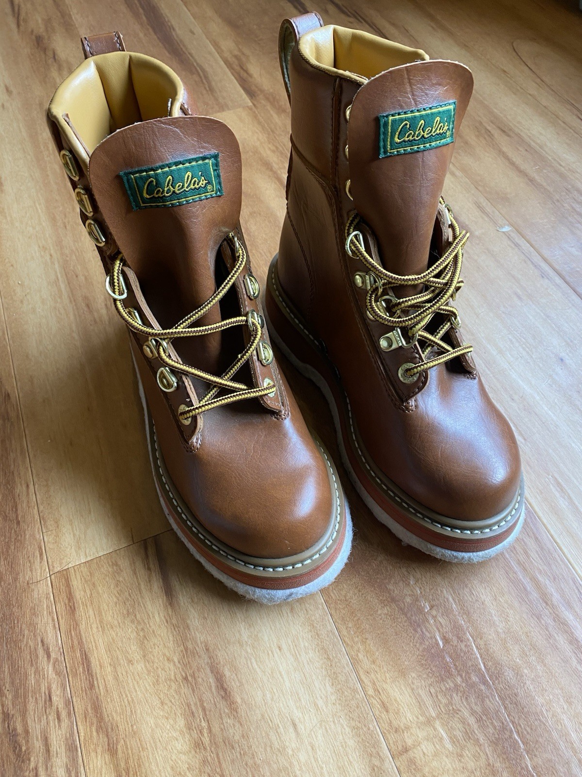Cabelas Felt Bottom Wading Boots #82113006 Size Excellent Condition