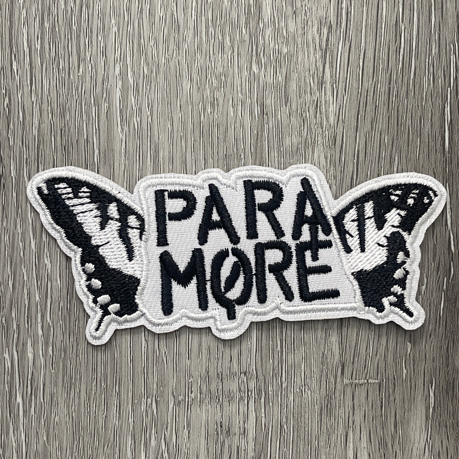 PARAMORE Rock Band Embroidered Iron On Patch 4x1.75 Inch