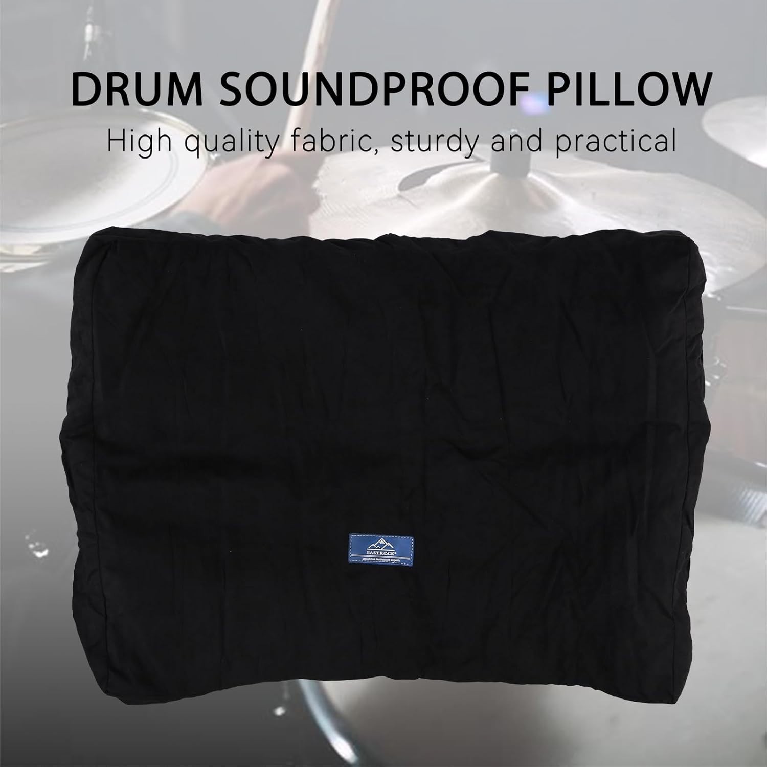 Bass Drum Pillow Drum Muffling Pillow for 22-24 inches Bass Drum Dampening Pi…