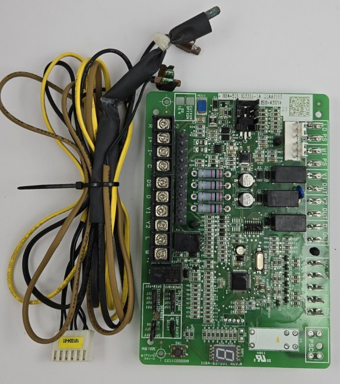 LENNOX Condenser Control Board 103369-04 1184-501 w/Sensors