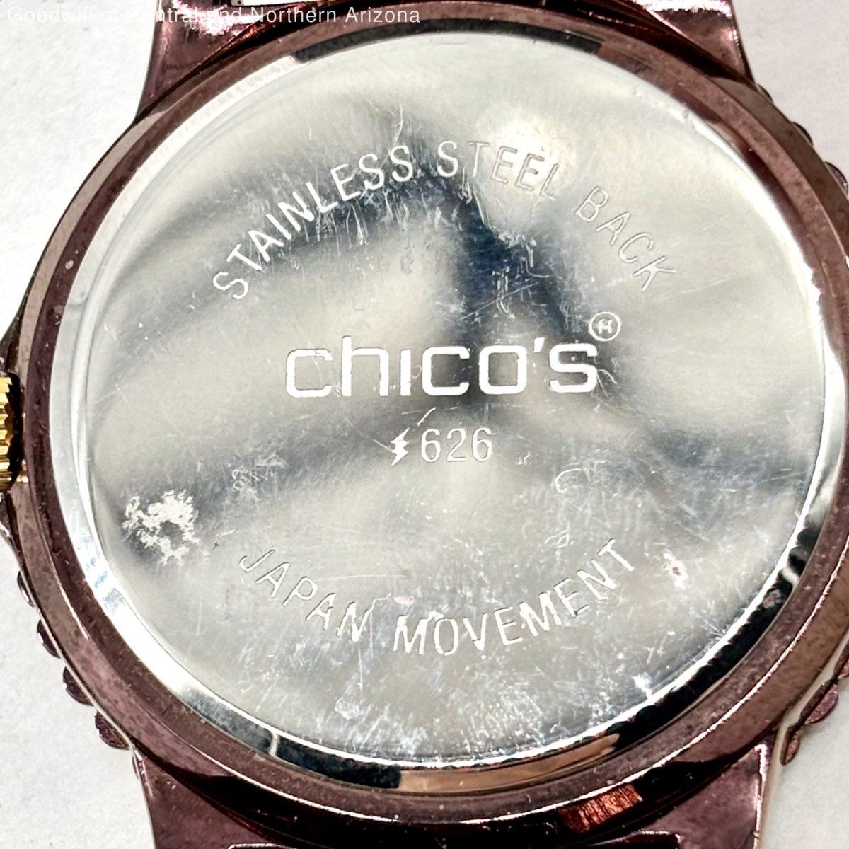 Chico's Copper Bronze Crystal Watch