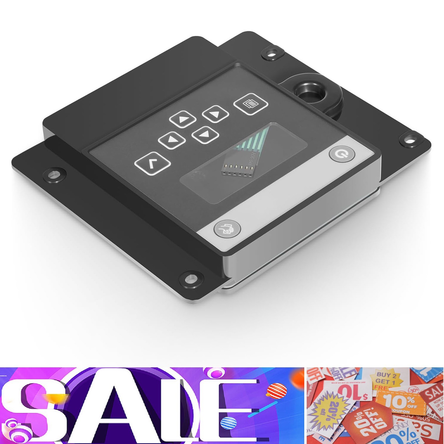 Touch Pad LCD Housing Assembly Replacement for Manitowoc Ice Machine 000007926