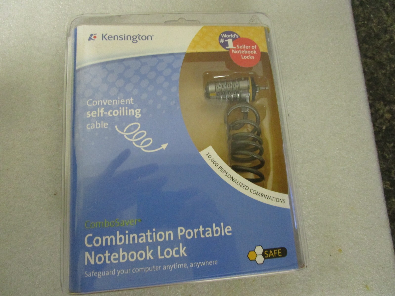 Kensington ComboSaver Combination Notebook Lock K64515USA - New