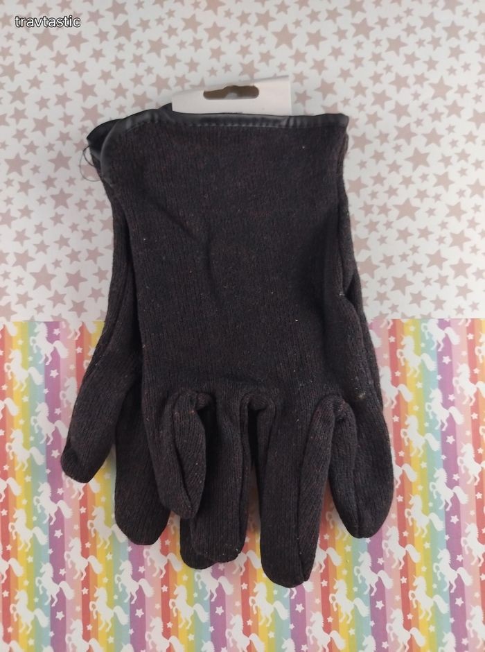 Tool Bench Hardware Lined Jersey Gloves One Size Fits Most NWT
