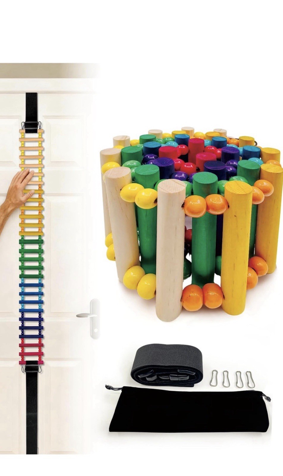 FINGER LADDER FOR SHOULDER REHAB – RAINBOW HAND AND SHOULDER THERAPY EQUIPMENT